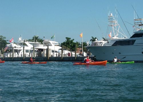 Tight, well organized group, but how bout those PFD's?